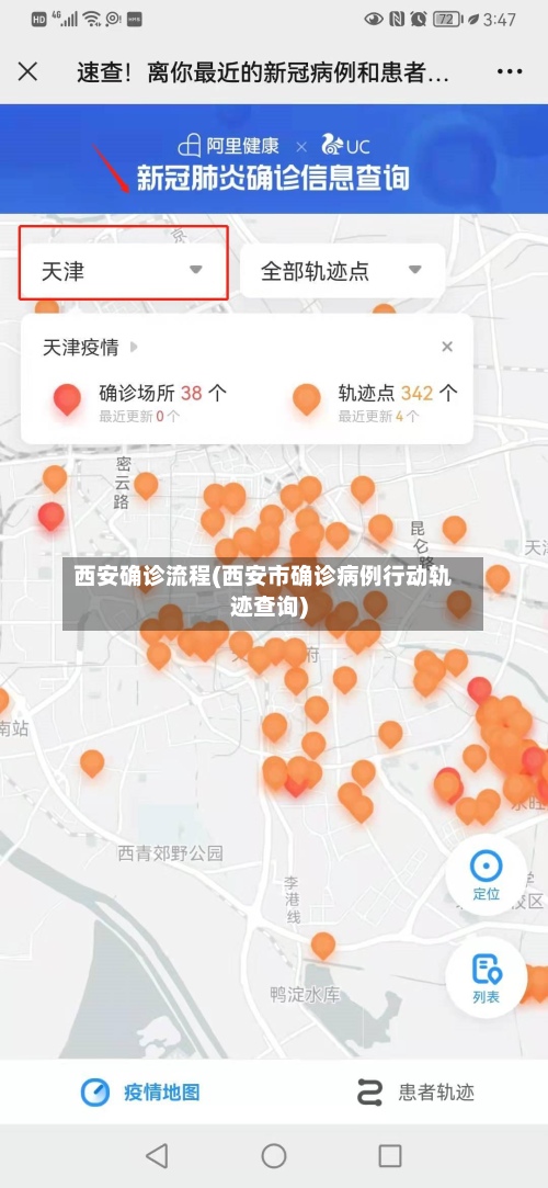 西安确诊流程(西安市确诊病例行动轨迹查询)