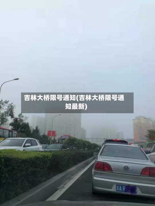 吉林大桥限号通知(吉林大桥限号通知最新)