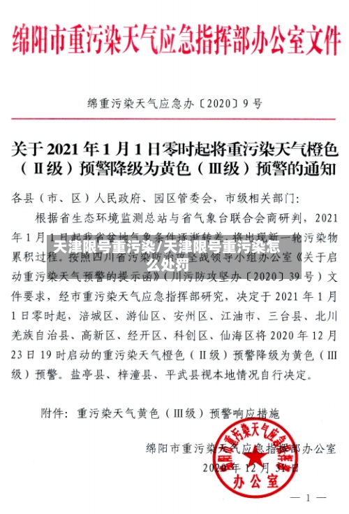 天津限号重污染/天津限号重污染怎么处罚-第3张图片