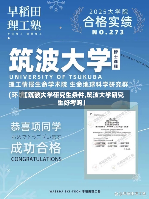 【筑波大学研究生条件,筑波大学研究生好考吗】-第2张图片