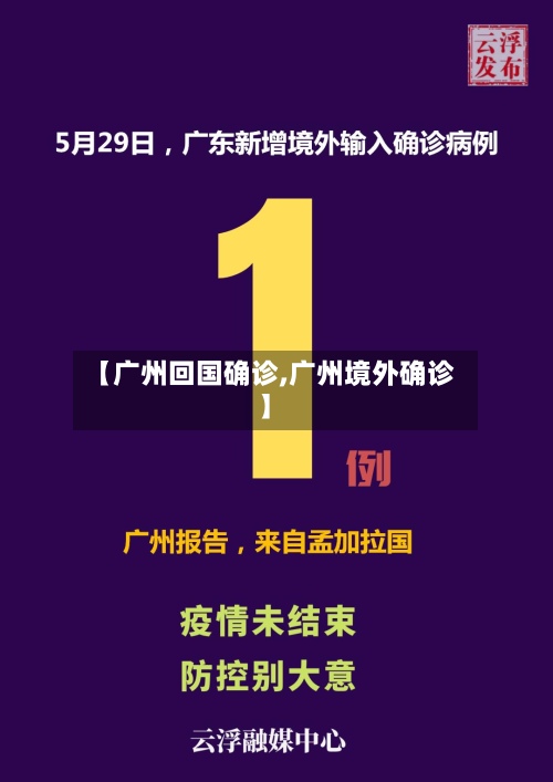 【广州回国确诊,广州境外确诊】
