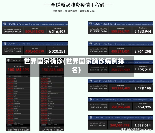 世界国家确诊(世界国家确诊病例排名)-第2张图片