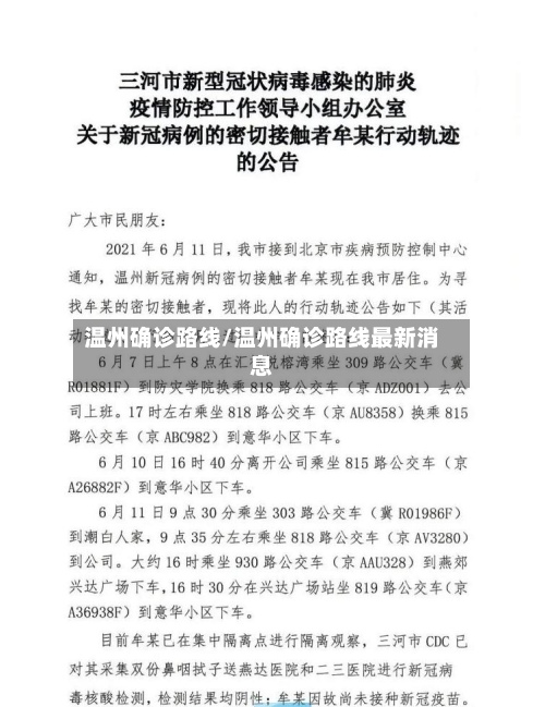 温州确诊路线/温州确诊路线最新消息-第3张图片