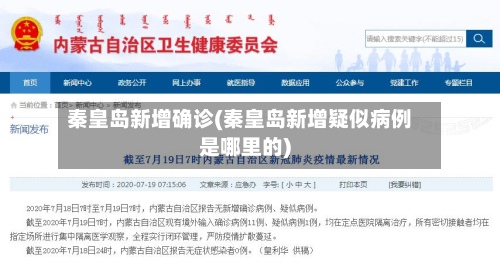 秦皇岛新增确诊(秦皇岛新增疑似病例是哪里的)-第3张图片