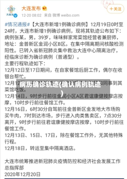 病历确诊轨迹(确认病例轨迹)-第2张图片