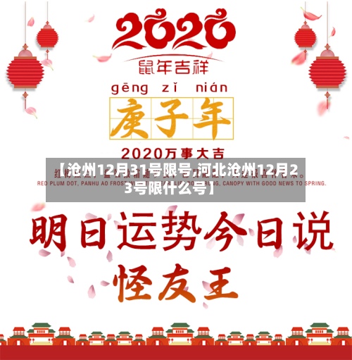【沧州12月31号限号,河北沧州12月23号限什么号】