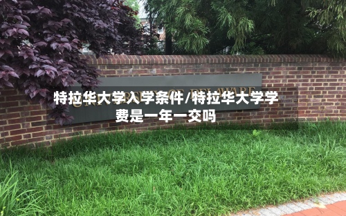 特拉华大学入学条件/特拉华大学学费是一年一交吗